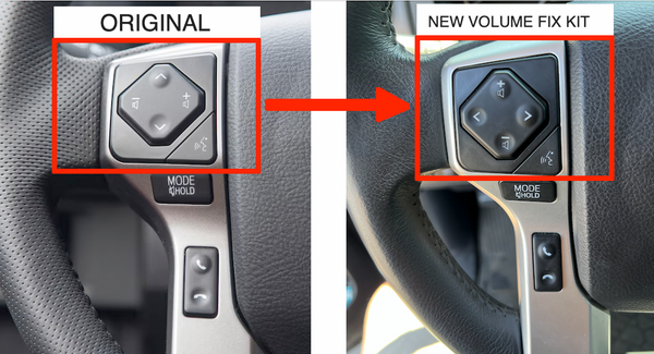 The Steering Wheel Control Fix kit