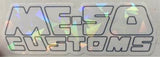 Meso Custom Stickers