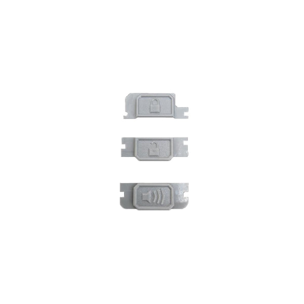 Minimalist Fob Buttons - GREY