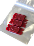 Minimalist Fob Buttons-RED